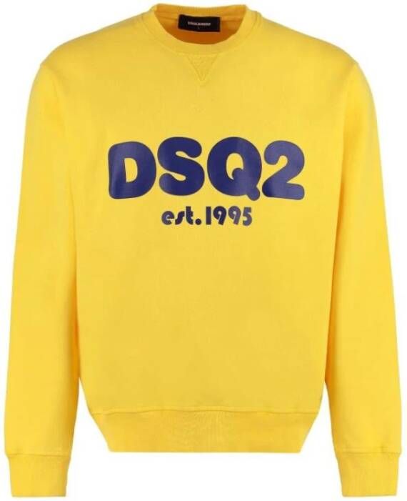 Dsquared2 Truien & Vesten Geel Heren