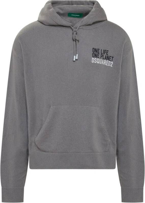Dsquared2 Hoodies & sweatvesten Grijs Heren