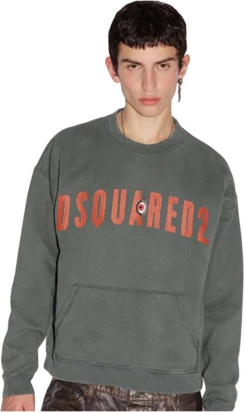 Dsquared2 Truien & Vesten Groen Heren
