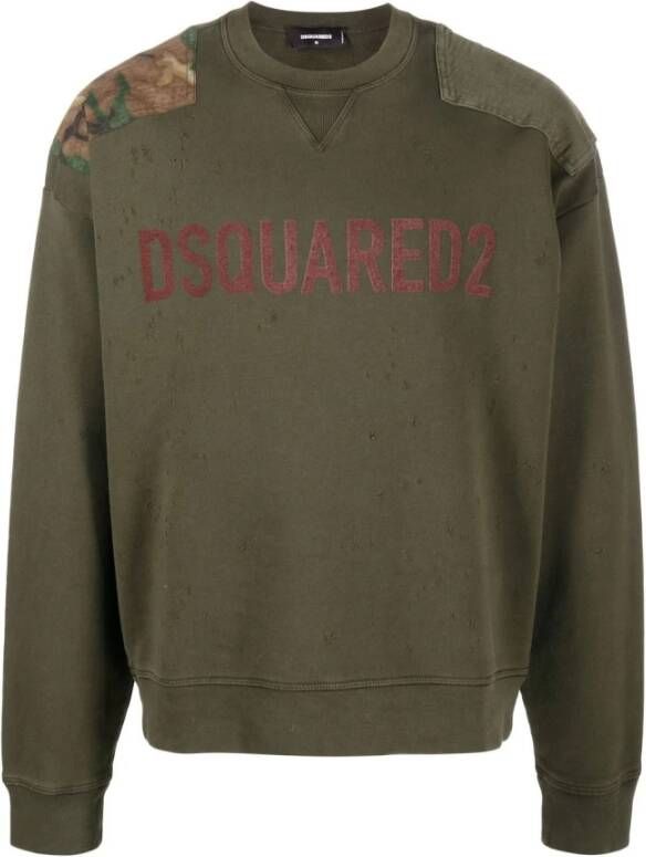 Dsquared2 Truien & Vesten Groen Heren