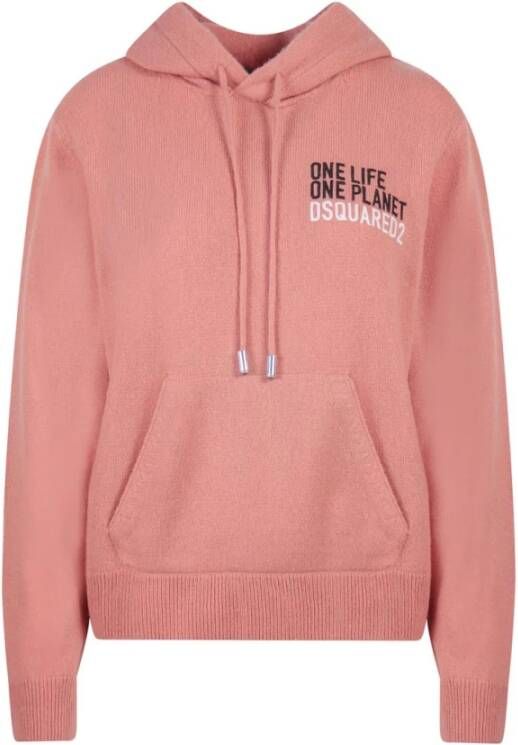 Dsquared2 Hoodies & Sweatvesten Roze Dames