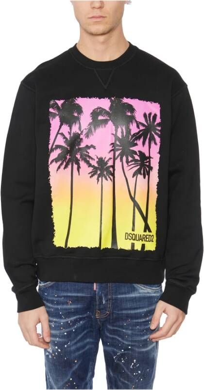 Dsquared2 Truien & Vesten Zwart Heren