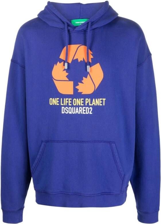 Dsquared2 Hoodies & sweatvesten Blauw Heren