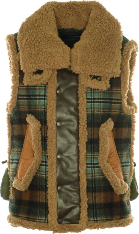 Dsquared2 Bodywarmers Bruin Heren