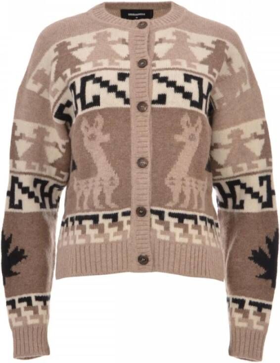 Dsquared2 Vesten , Bruin, Dames