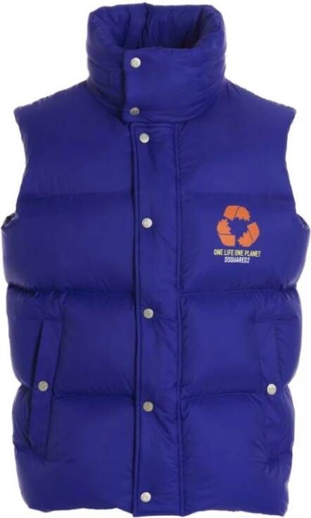 Dsquared2 Bodywarmers Blauw Heren