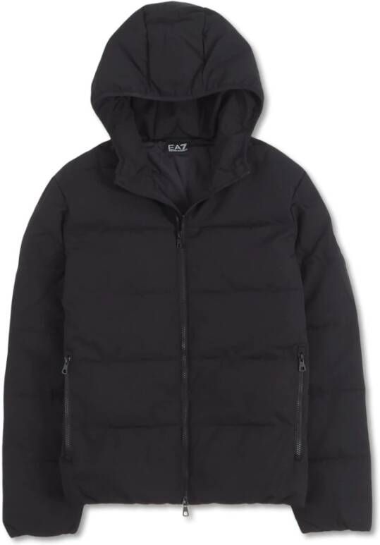 ea7 Feathlerless Down Bomber Jacket Emporio Armani , Zwart, Heren