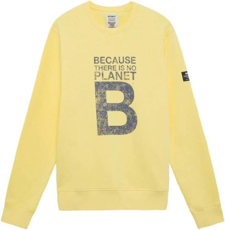 Ecoalf Round neck Knitwear , Geel, Heren