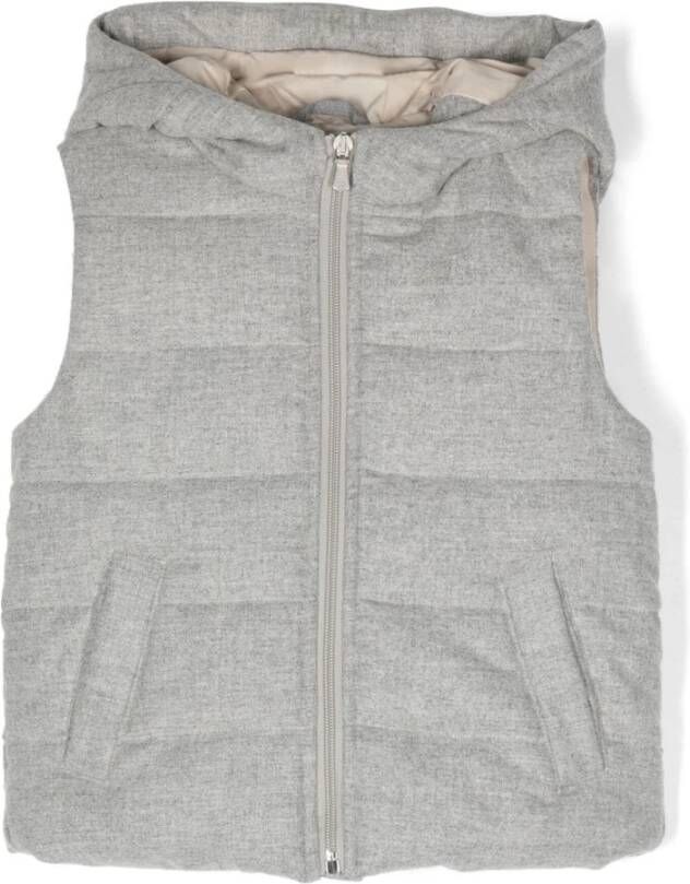 Eleventy Bodywarmers Grijs unisex