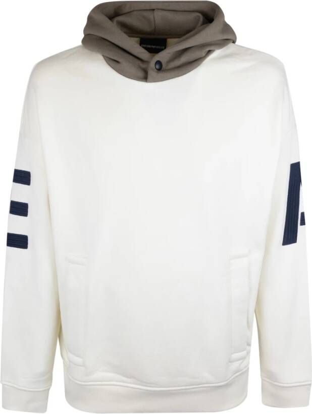 Emporio Armani Hoodies & sweatvesten Wit Heren