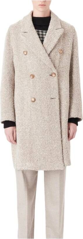 Emporio Armani Trenchcoats & Mantels Beige Dames
