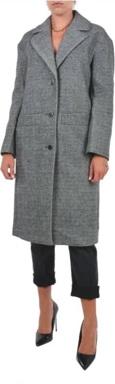 Emporio Armani Trenchcoats & Mantels Grijs Dames