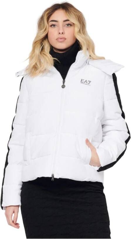 Emporio Armani Gewatteerde Jassen Wit Dames