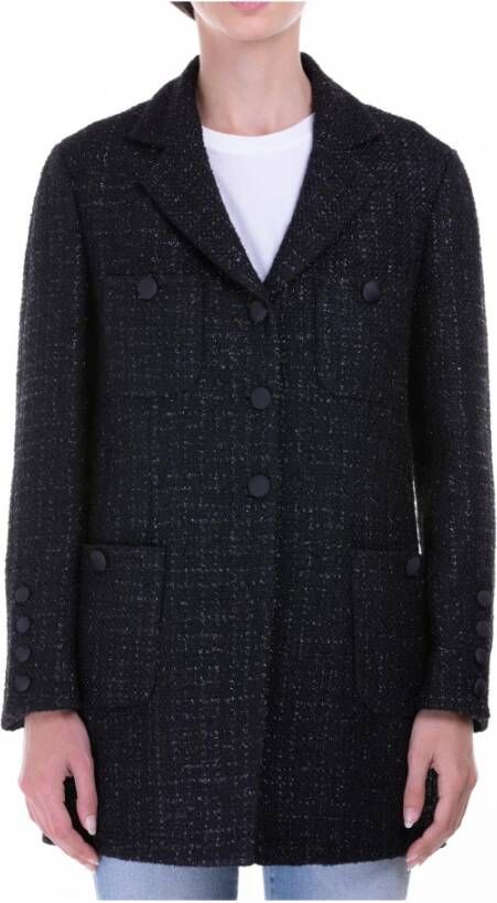 Emporio Armani Trenchcoats & Mantels Zwart Dames