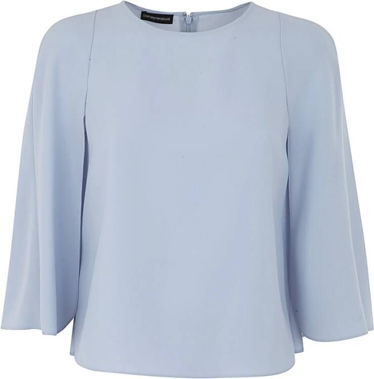 Emporio Armani Manteau TOP , Blauw, Dames