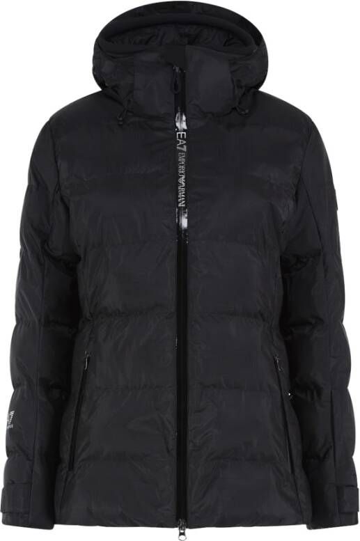 Emporio Armani Omlaag jas , Zwart, Dames