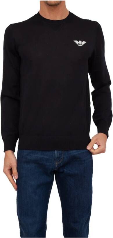 Emporio Armani Truien & Vesten Blauw Heren