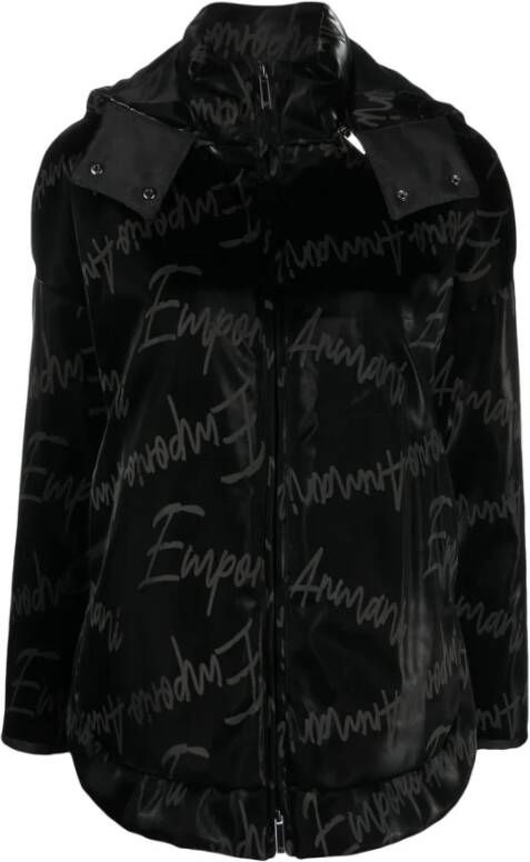 Emporio Armani Outdoorjassen Zwart Dames