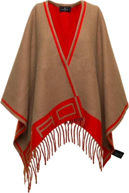 ETRO Poncho's Bruin Dames