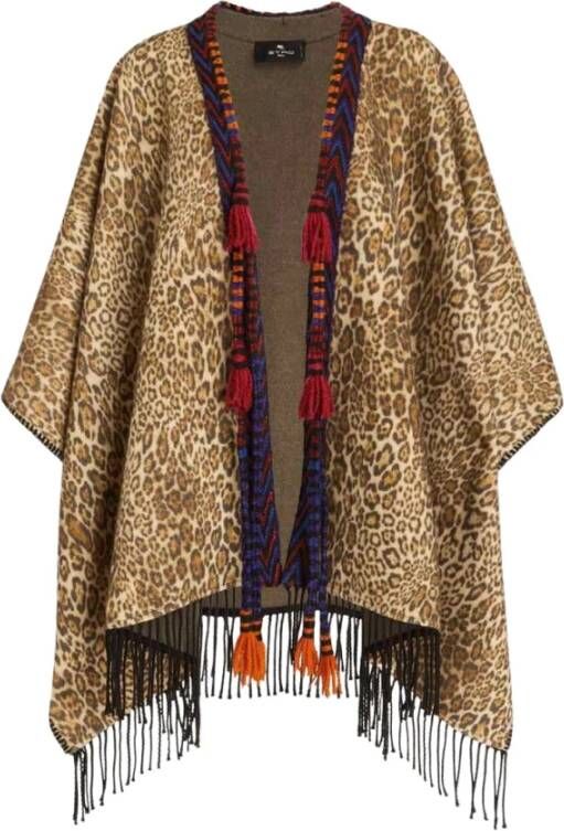ETRO Capes , Bruin, Dames