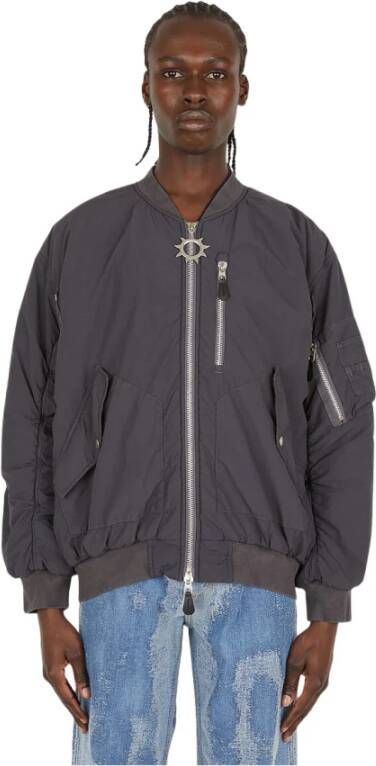 Eytys Delta Washed Bomber Jacket , Grijs, Heren