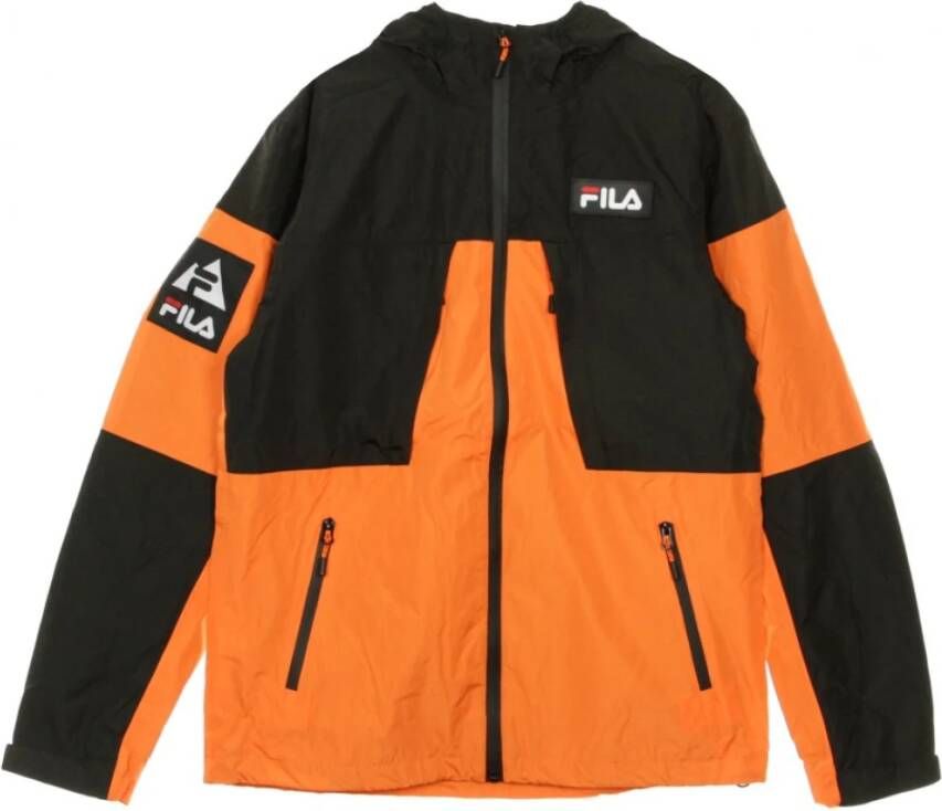 Fila Herb windjack , Oranje, Heren