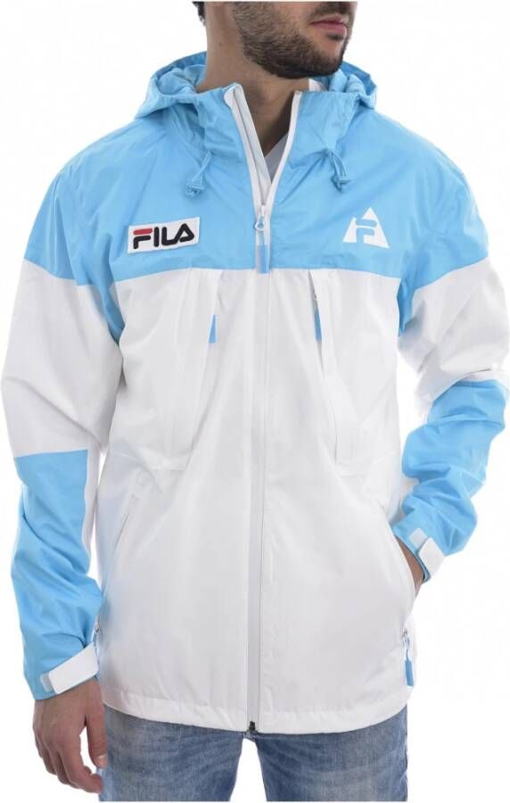 Fila Holt shell gemengd fijne jas , Wit, Heren