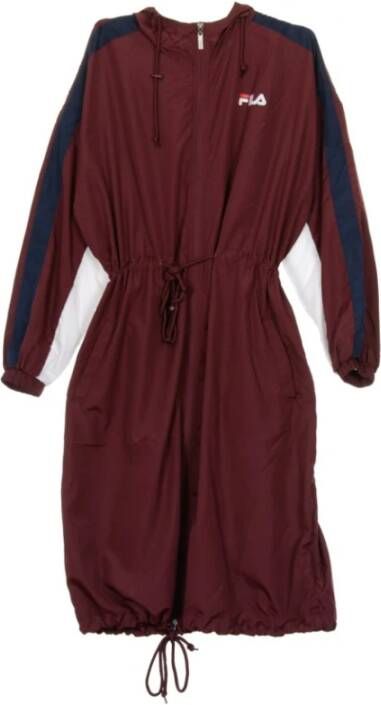 Fila Windscheper Ellie Long Jacket , Bruin, Dames