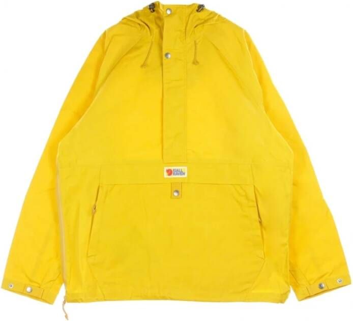 Fjällräven Regenjassen Geel Heren