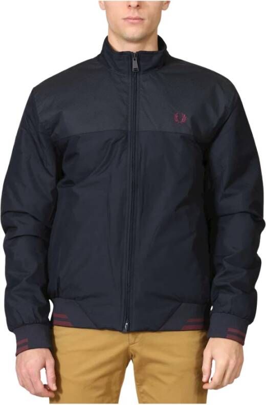 Fred Perry Bomber jackets Blauw Heren
