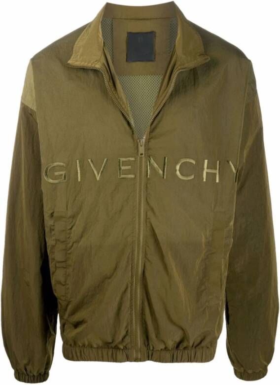Givenchy Bomber Jacket Green , Groen, Heren