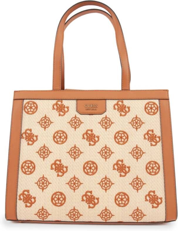 Guess Schoudertassen Bruin Dames