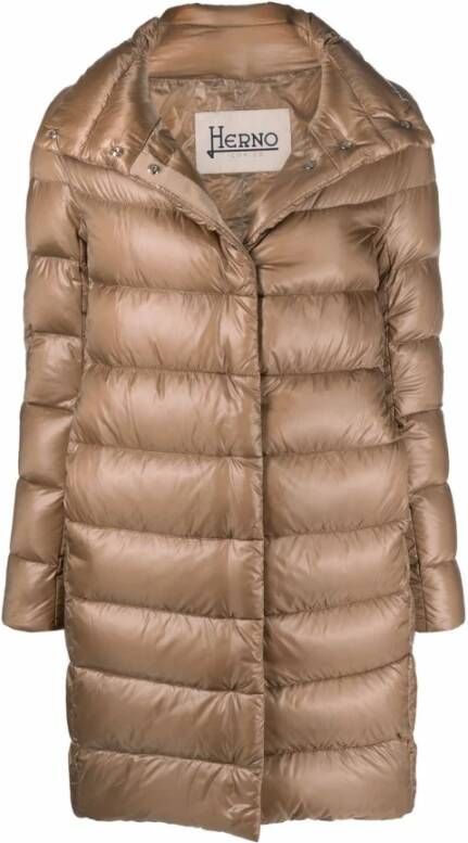 Herno Parka Jassen Bruin Dames
