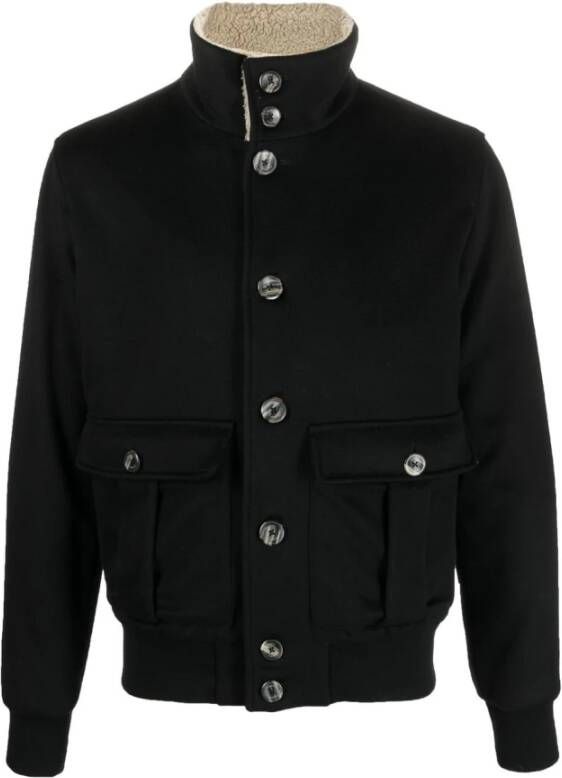 Herno Zomerjassen Zwart Heren