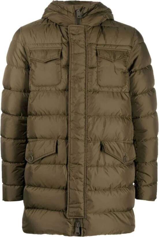 Herno Gewatteerde jassen Groen Heren