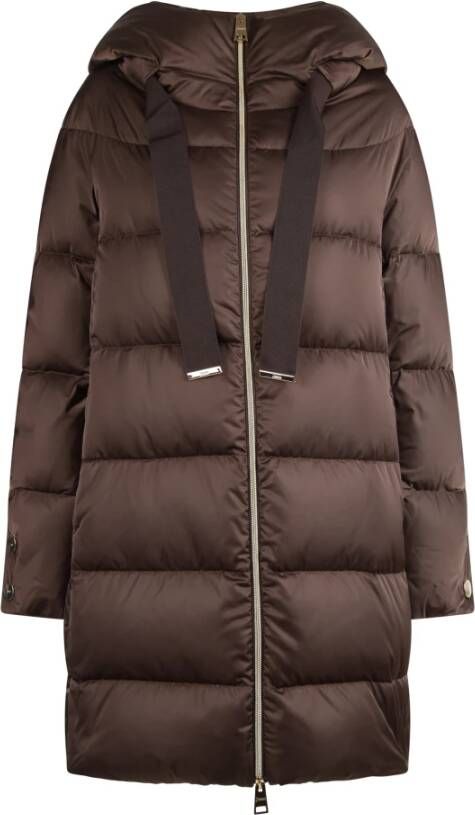 Herno Winterjassen Bruin Dames