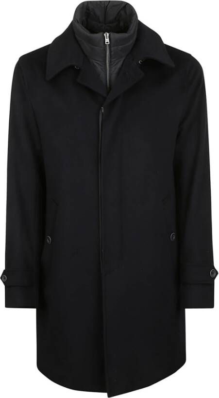 Herno Jas in nieuwe wol kasjmier , Blauw, Heren