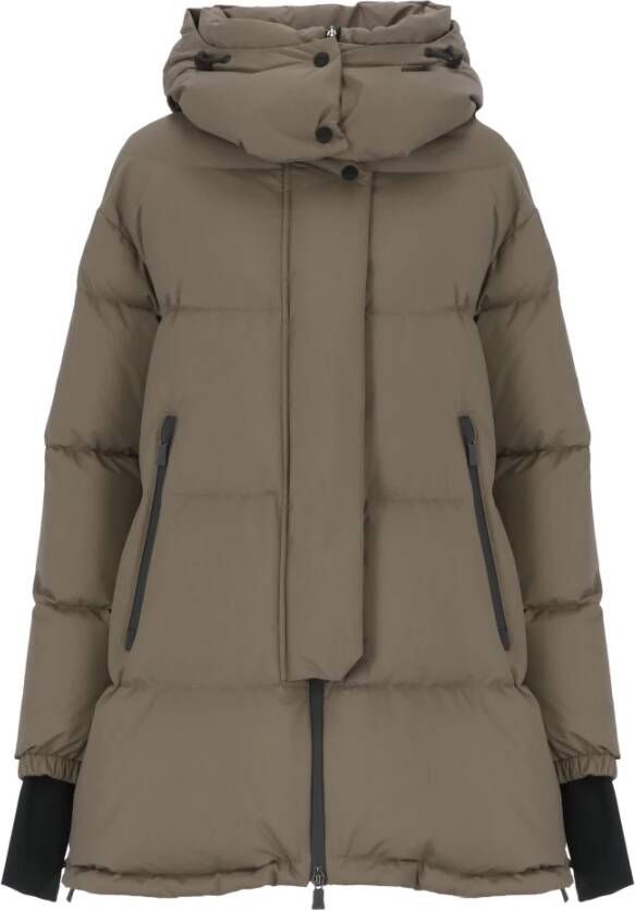 Herno Gewatteerde Jassen Groen Dames