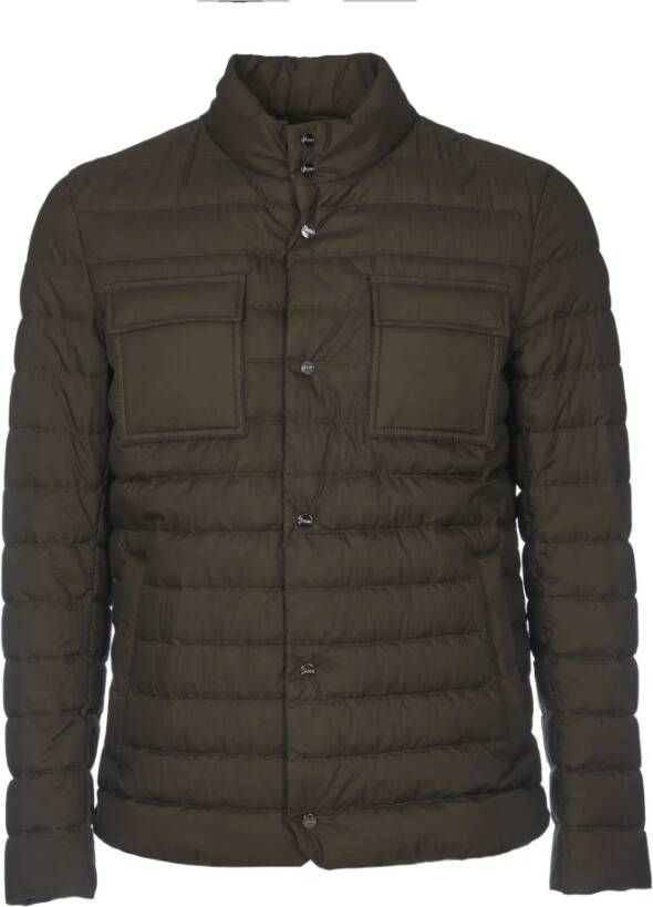 Herno Gewatteerde jassen Groen Heren