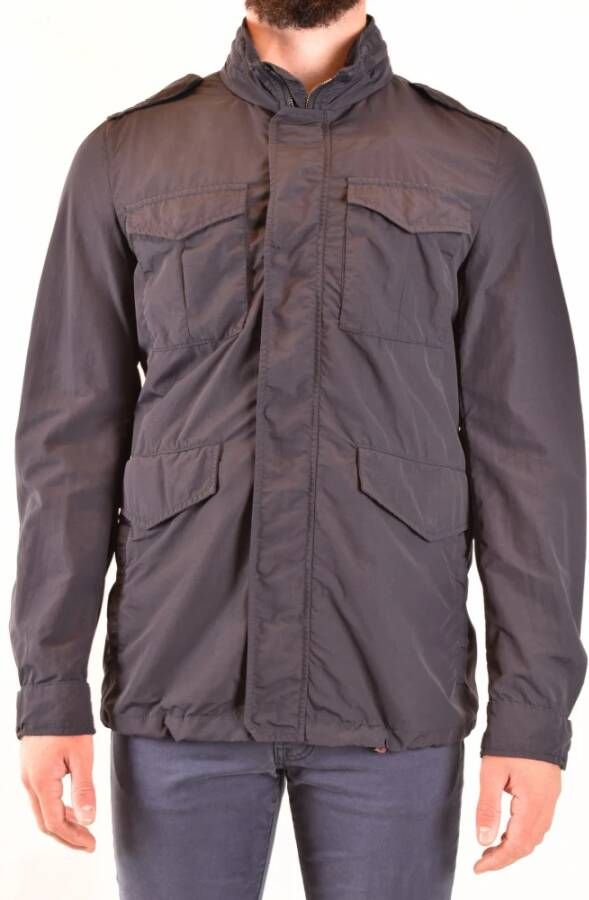 Herno Zomerjassen Zwart Heren