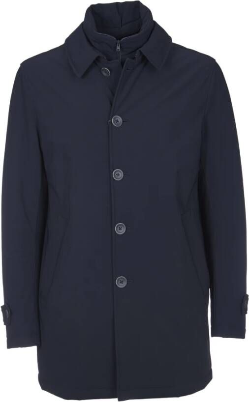 Herno Kledingjack Pi0667U12346S9200 , Zwart, Heren