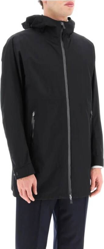 Herno Zomerjassen Zwart Heren