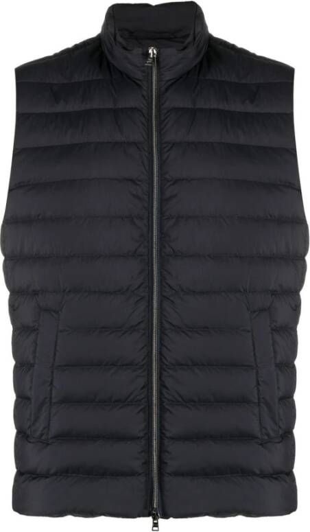 Herno Men39 Clothing Knitwear Blue Ss23 , Blauw, Heren