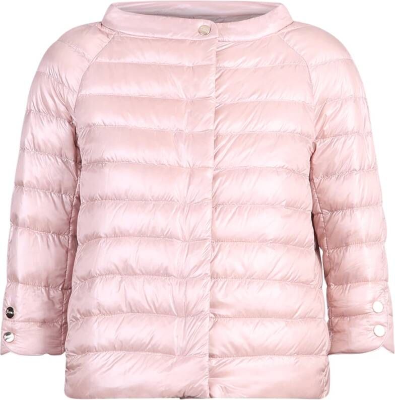 Herno Nylon padded cape jacket , Roze, Dames