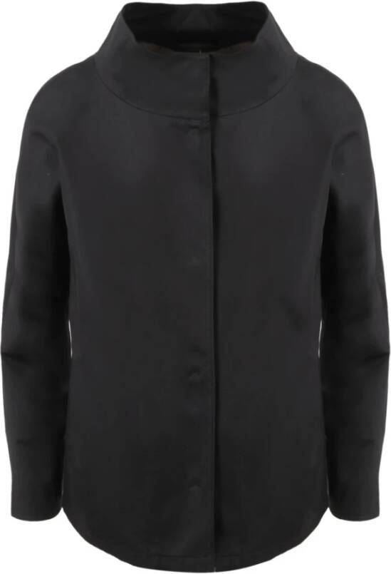 Herno Trechterhalsjack , Zwart, Dames