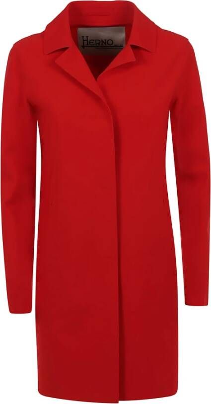 Herno Trench Neoprene , Rood, Dames