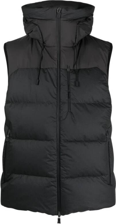 Herno Vest Pi00270Ul12792 , Zwart, Heren
