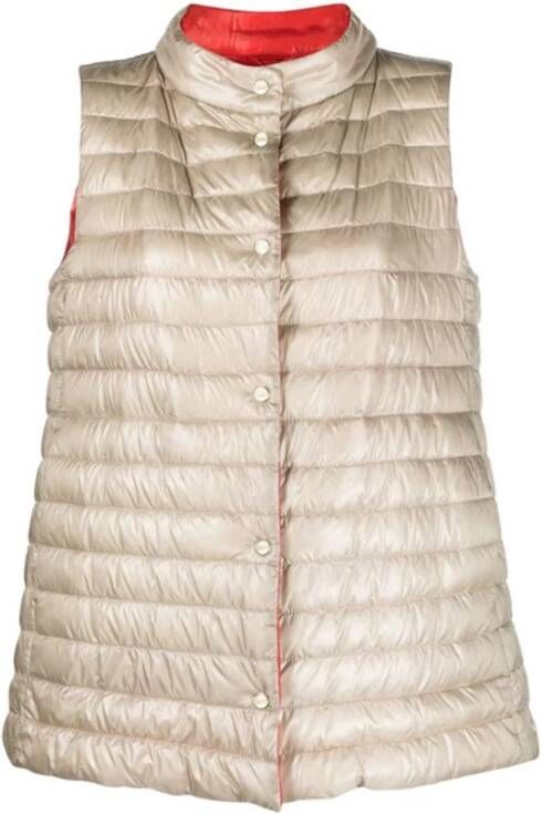 Herno Vests , Beige, Dames