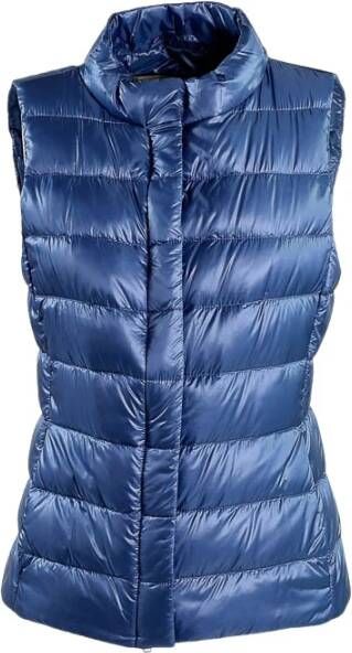 Herno Vests , Blauw, Dames