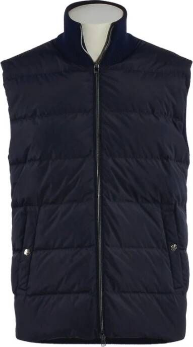 Herno Vests , Blauw, Heren